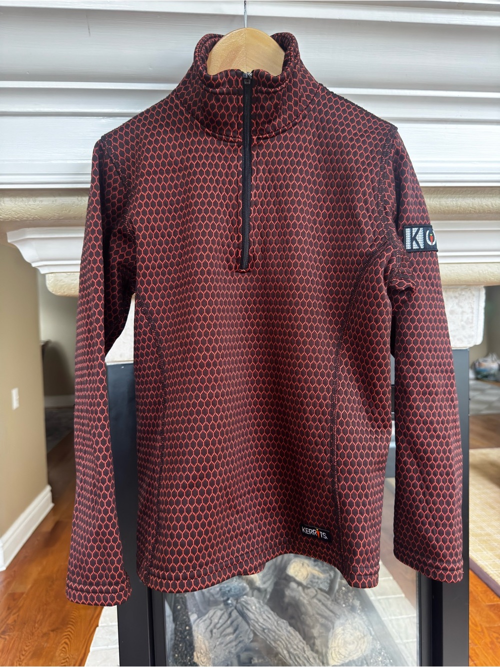 Kerrits Girls Quarter-Zip Equestrian Top Large